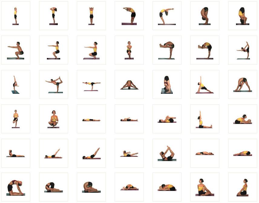 Posturas de Bikram Yoga