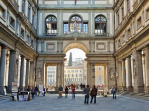 galería de los Uffizi