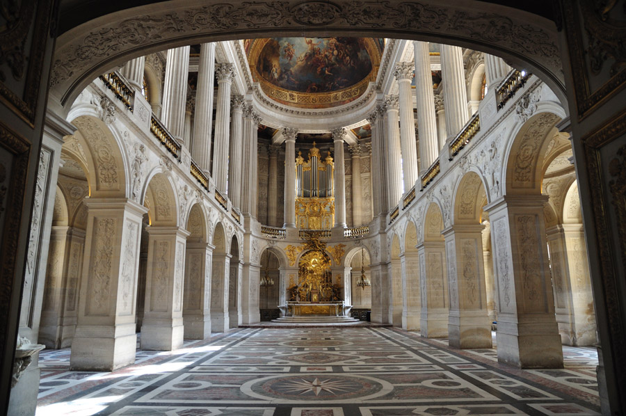 Resultado de imagen de palacio de versalles iglesia