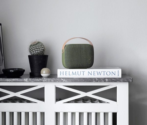 Parlantes de diseño, sin cables y con telas - Buena Vibra