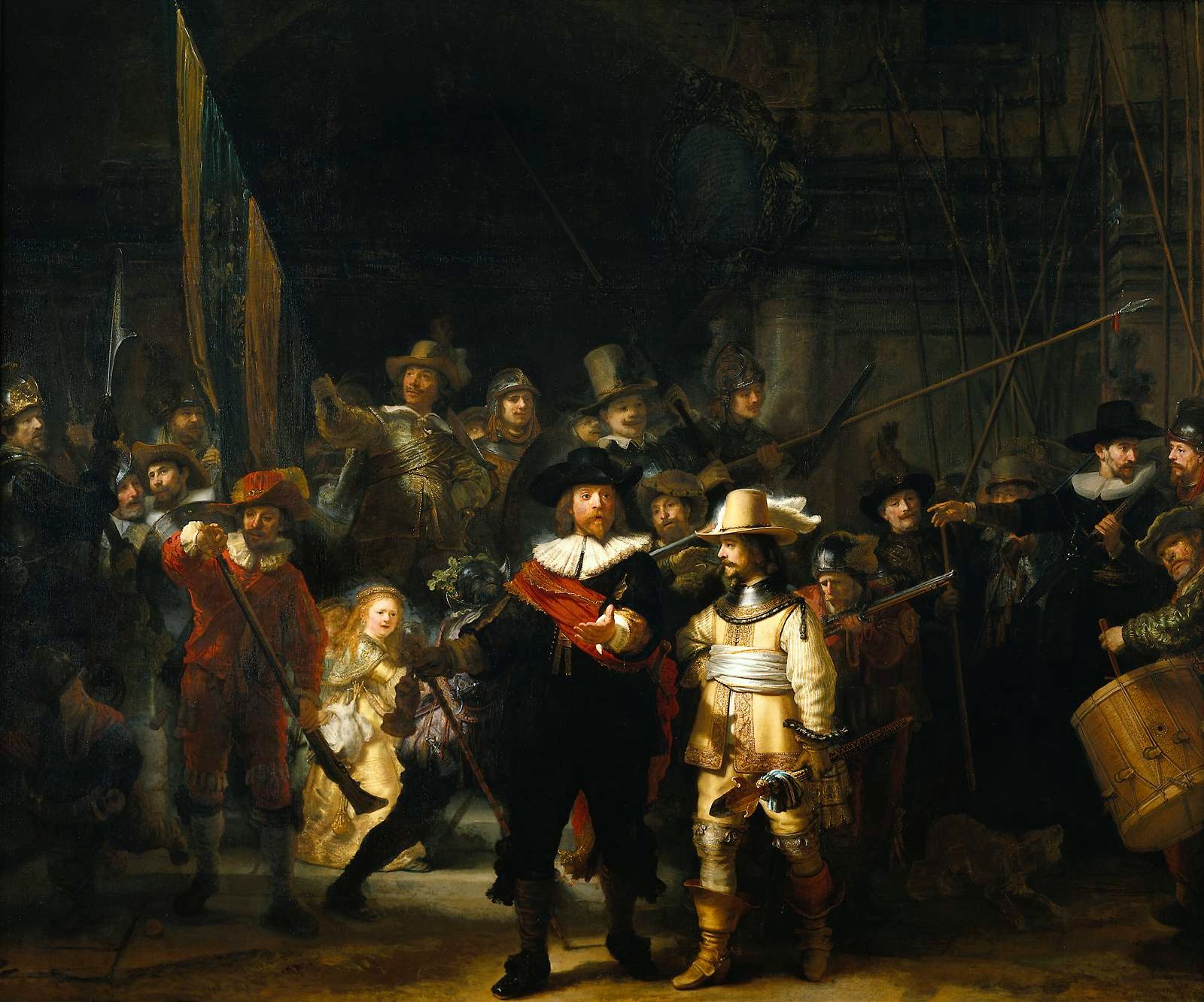 5 - The_Nightwatch_by_Rembrandt
