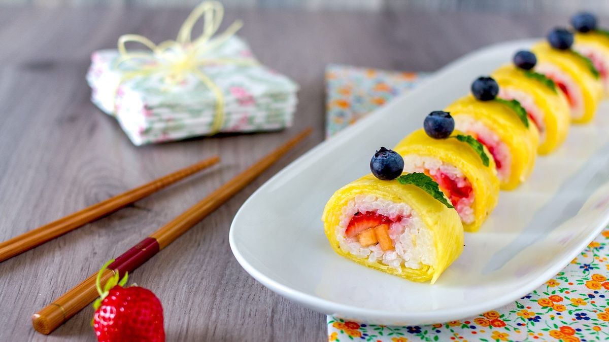 Frushi, el exquisito y saludable sushi de frutas - Buena Vibra