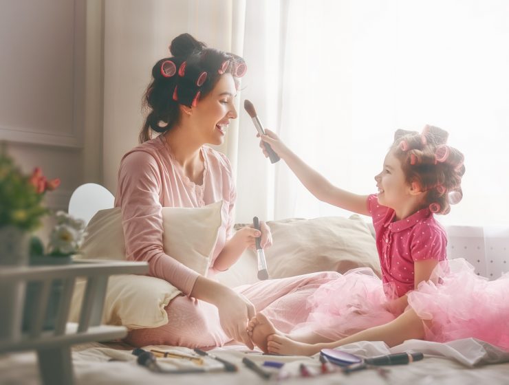 cabello madre e hija