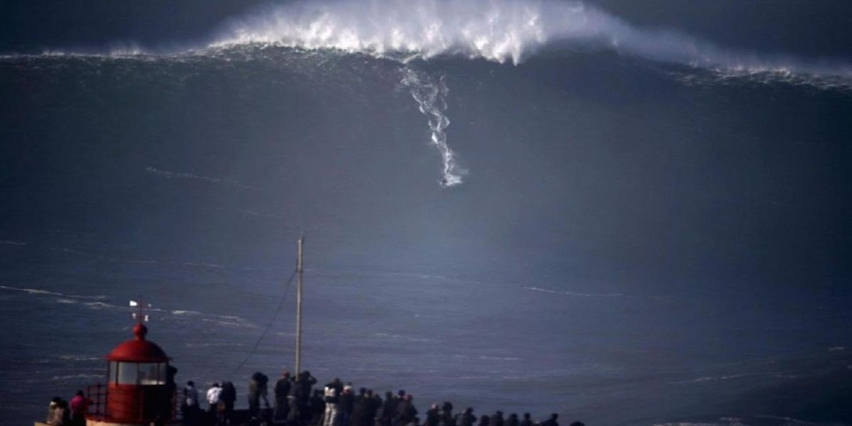 La gigantesca ola de 19 metros que estableció un récord mundial Buena