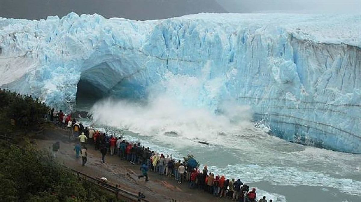 Video Historico La Fantastica Ruptura Del Glaciar Perito Moreno Buena Vibra