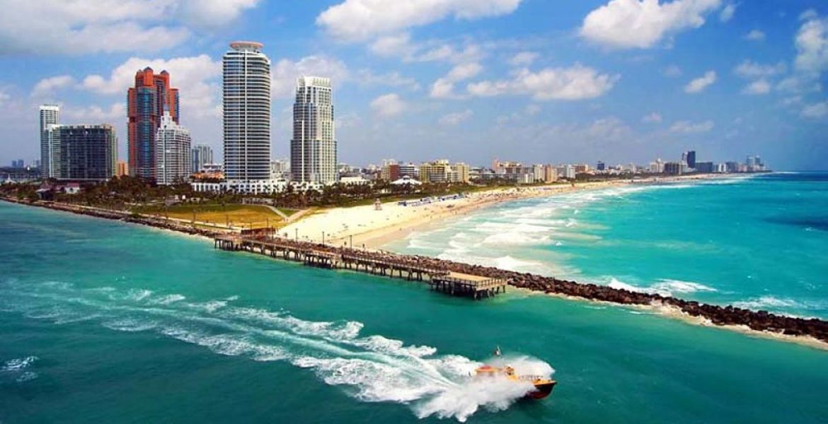 Imagen de las playas de Miami