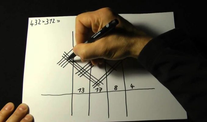 El método japonés para multiplicar usando líneas que revoluciona la matemática 8