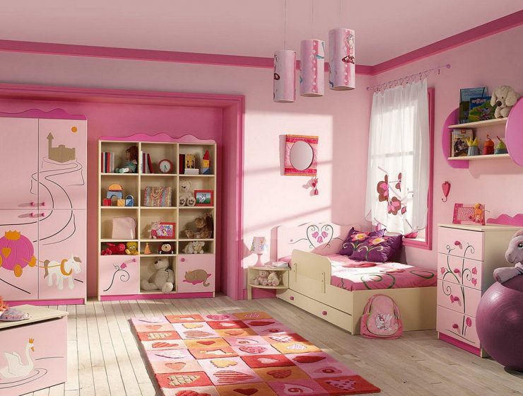 Cómo decorar una habitación de niña