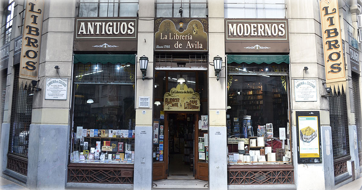 Librería de Ávila o Librería del Colegio: la más antigua de Buenos Aires -  Buena Vibra