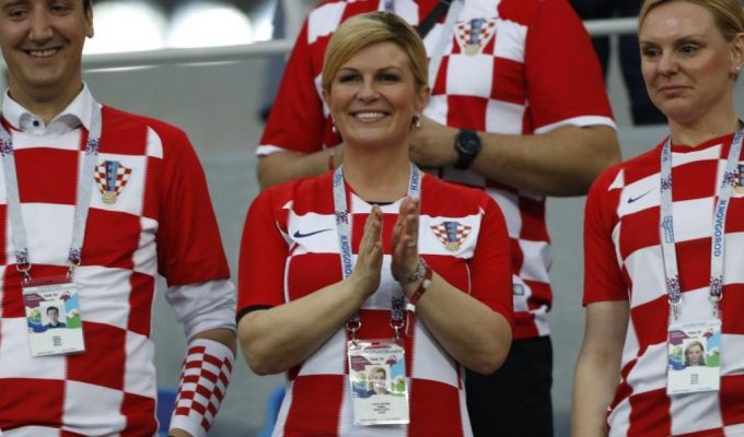 La presidenta croata se descontó de su sueldo los días que estuvo en el Mundial de Rusia 2