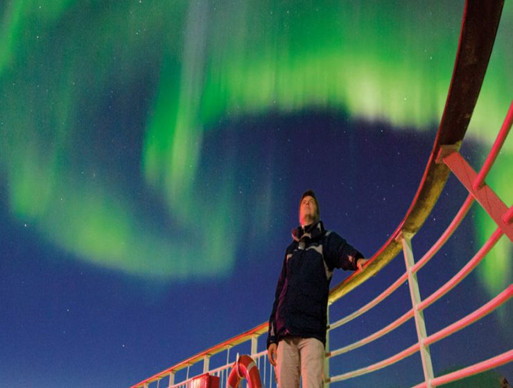 Noruega aurora boreal y fiordos