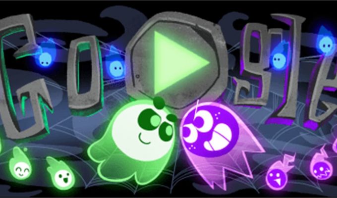 doodle interactivo halloween