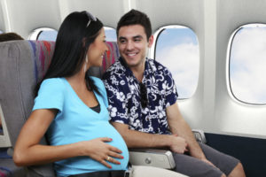 volar embarazada