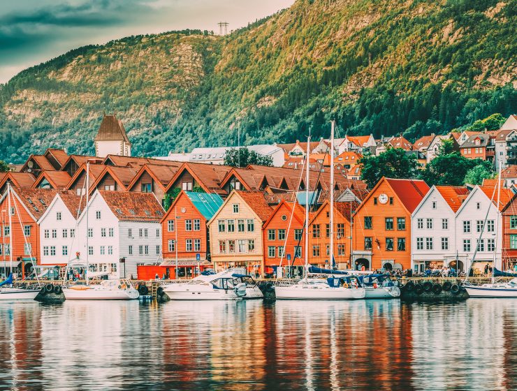 Bergen y los fiordos noruegos