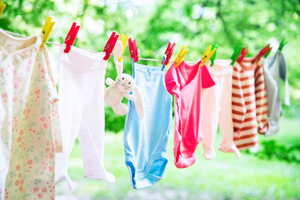 cómo lavar la ropa de bebé