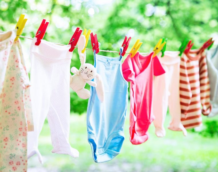 cómo lavar la ropa de bebé