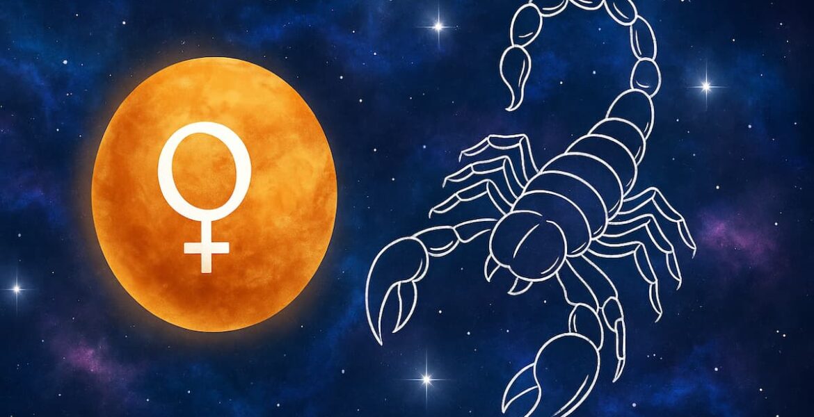 Imagen de Venus y Escorpio
