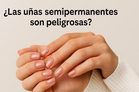 Imagen de uñas semipermanentes y riesgos