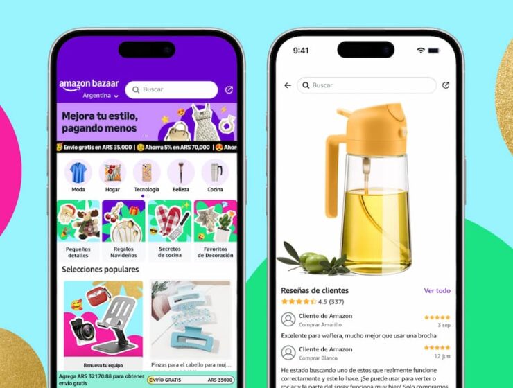 Captura de la app Amazon Bazaar