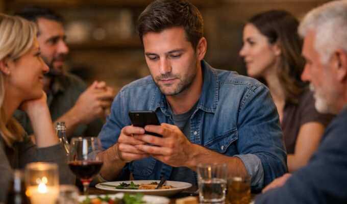 El uso constante del celular puede afectar la calidad de las conversaciones y la conexión emocional entre las personas.