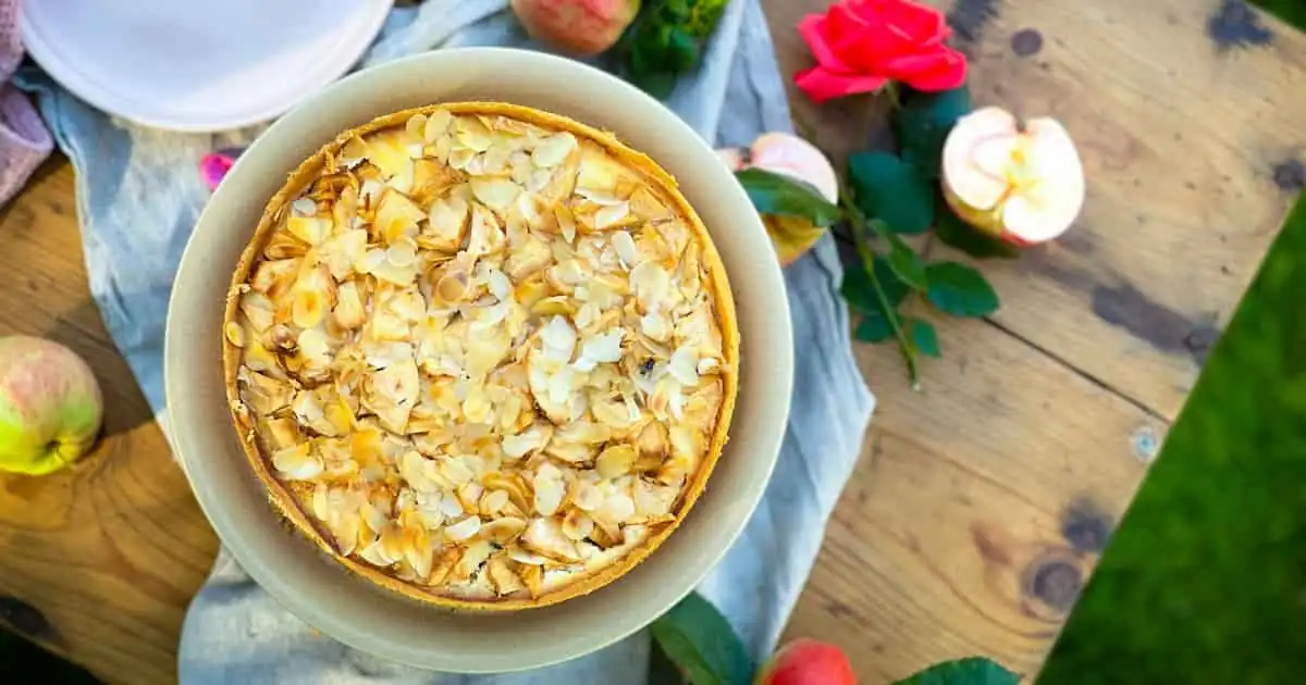 receta de apple crumble