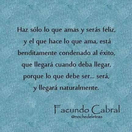 facundo cabral frases