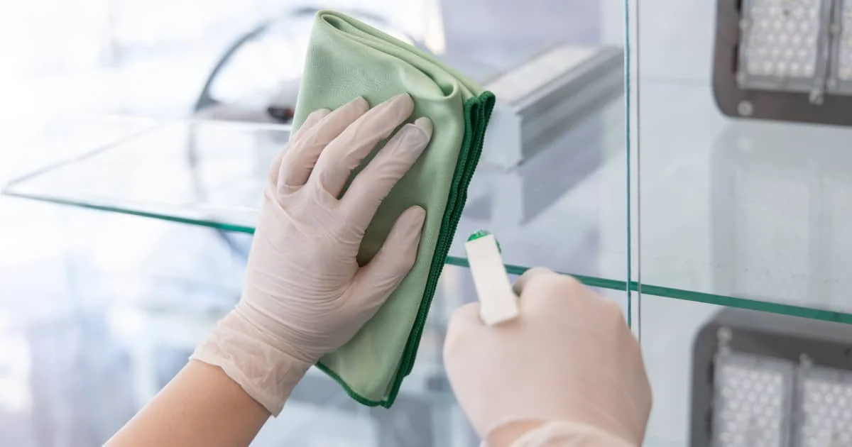 como limpiar los azulejos del baño