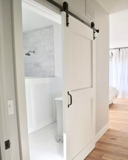 rieles para puertas corredizas de madera