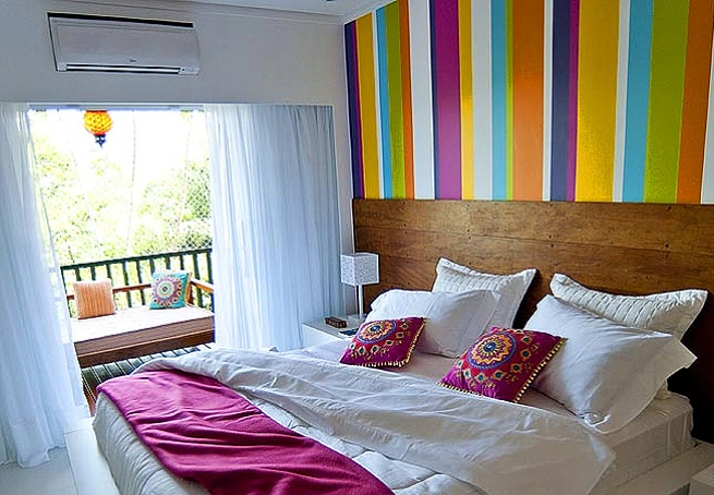 dormitorio estilo hindú