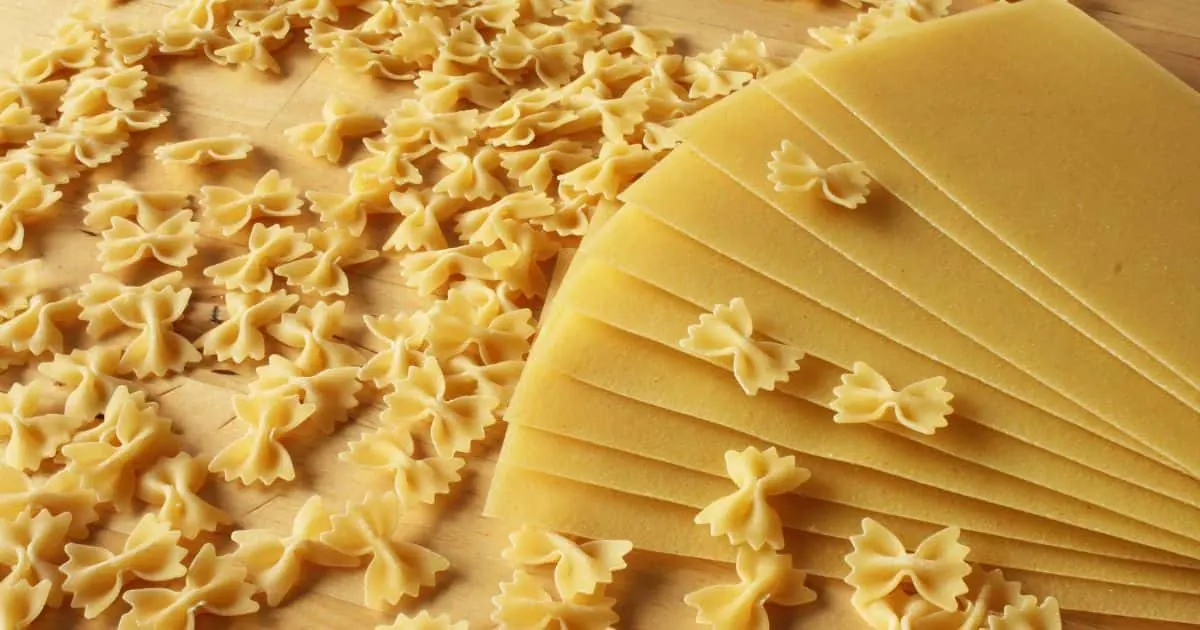 tipos de pasta