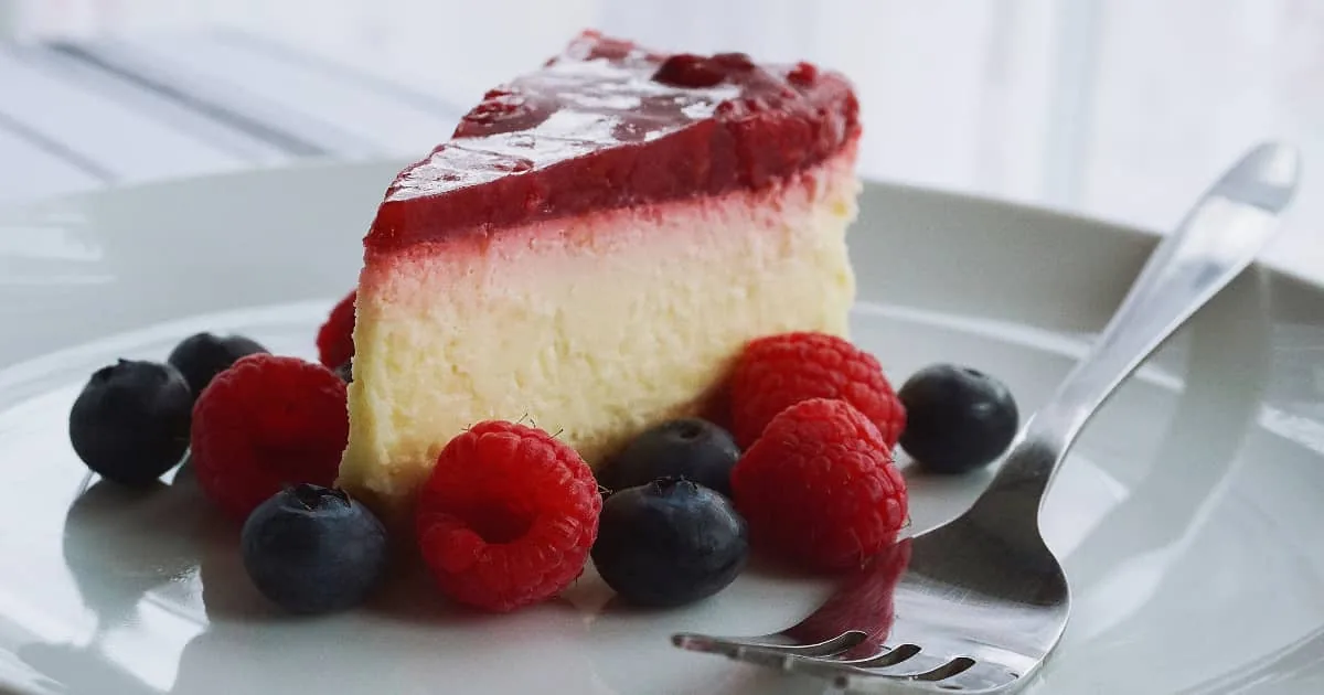 receta de cheesecake de frutos rojos