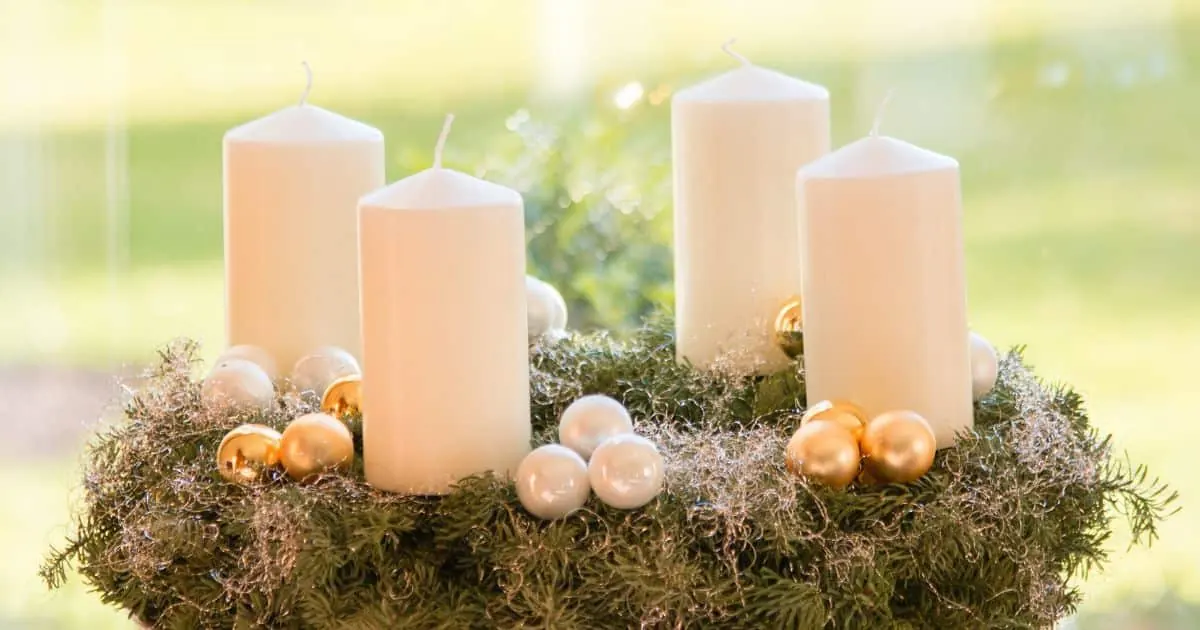 colores de velas de adviento