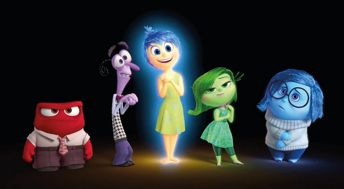 Foto de los personajes de la película Intensamente