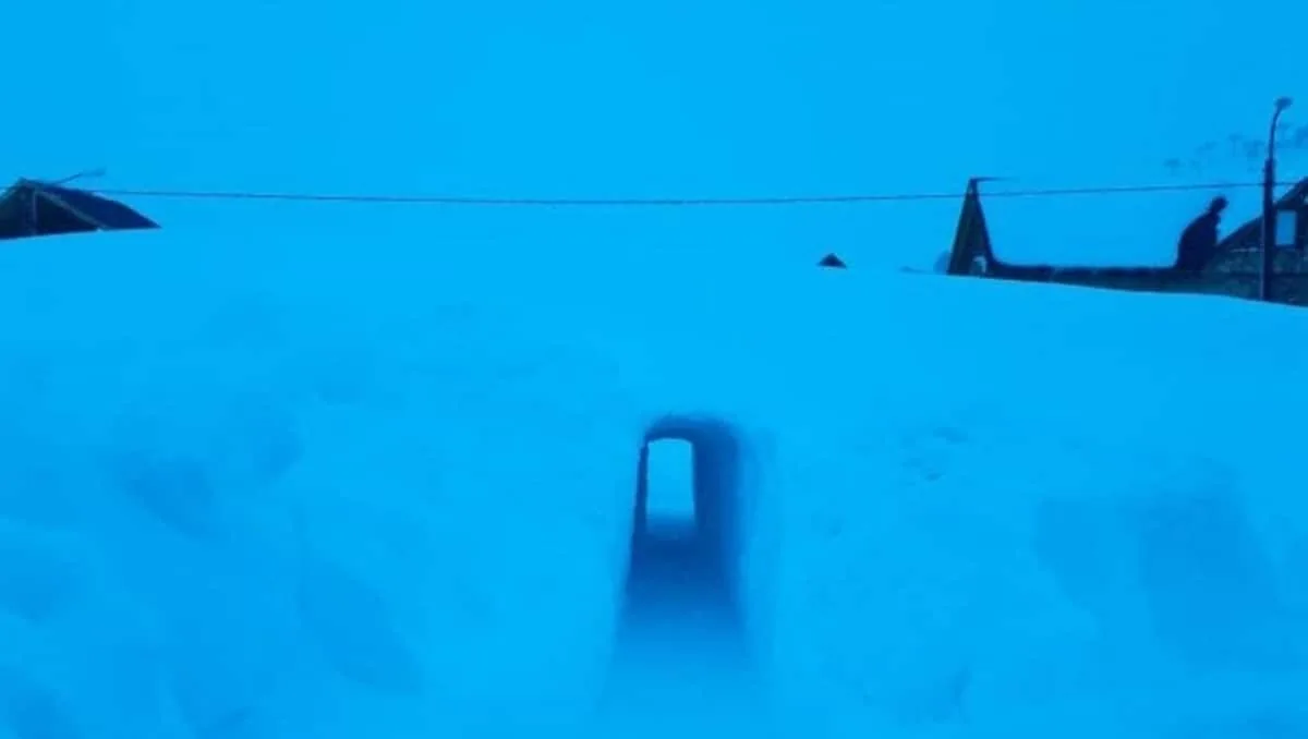 caviahue tunel hielo