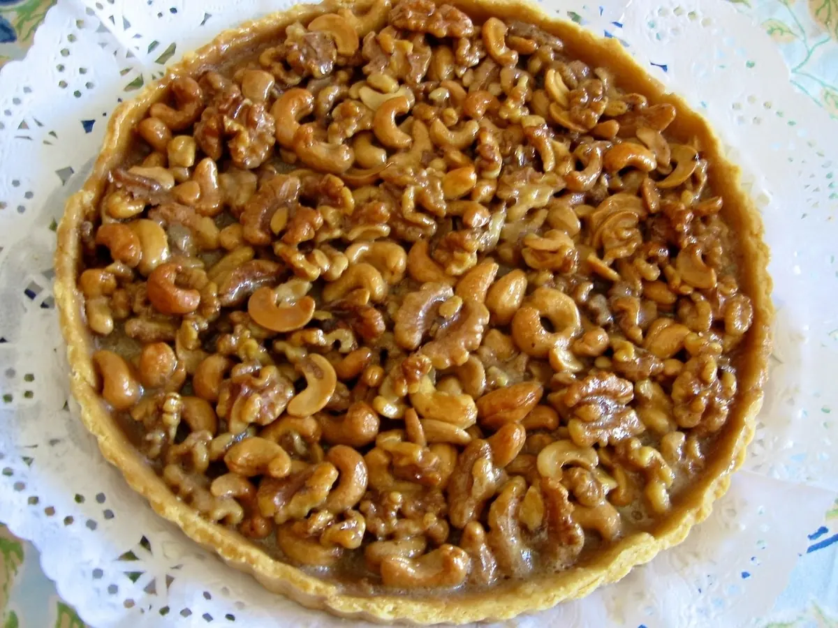 tarta de nueces