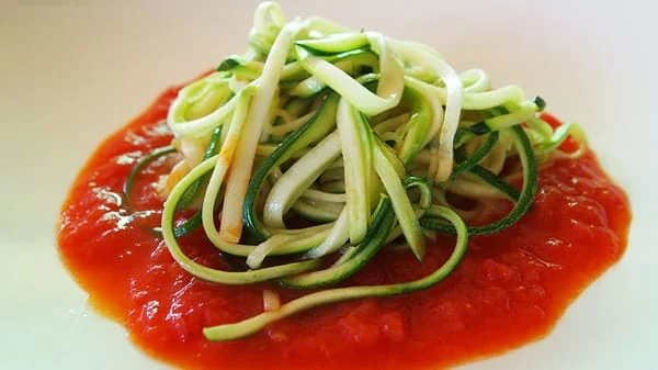 fideos de zuchinis