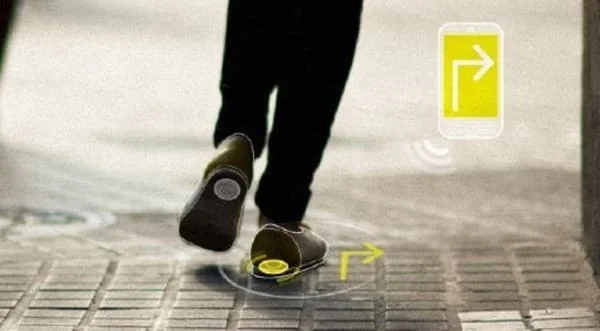 zapatos con localizador