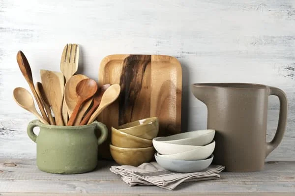 bateria de cocina de ceramica