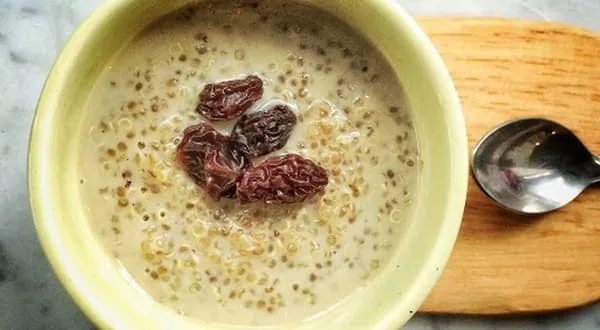 kañiwa con leche