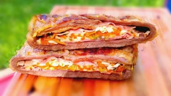 matambre relleno a la parrilla