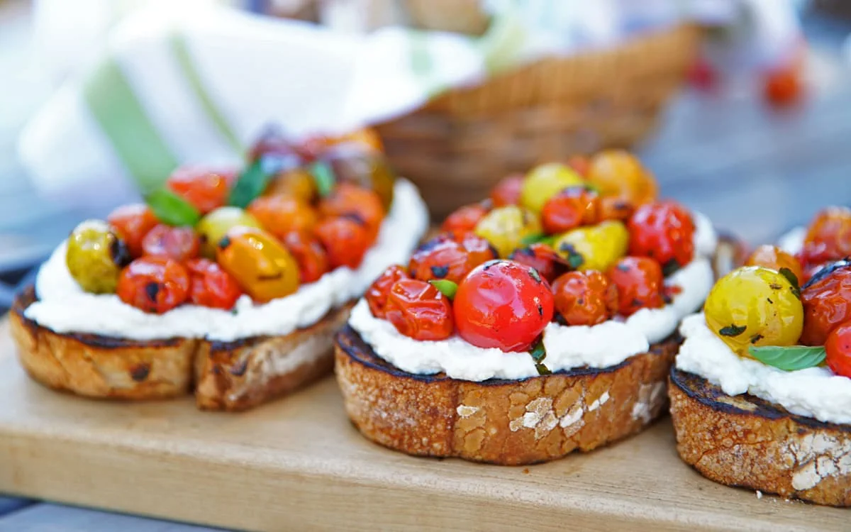 como hacer bruschettas