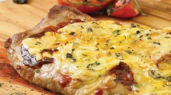 matambrito de cerdo a la pizza