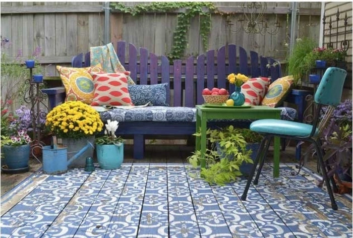 ideas para patios pisos