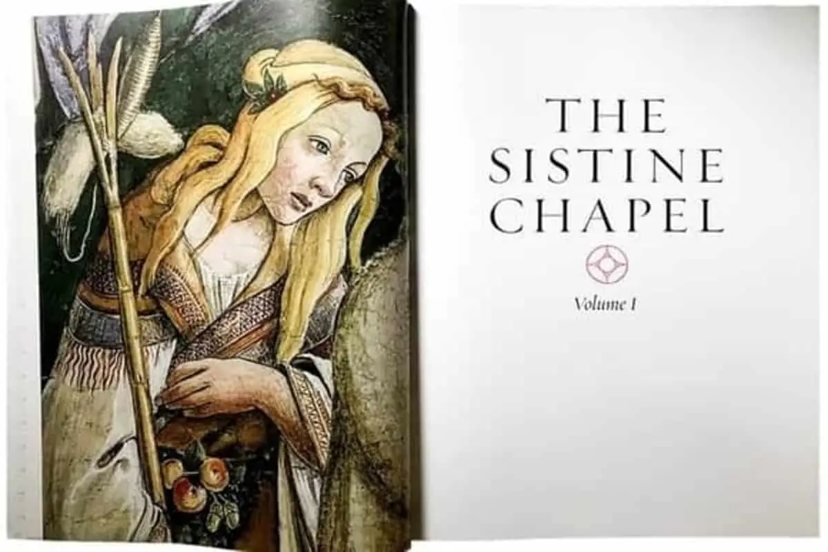 libro capilla sixtina