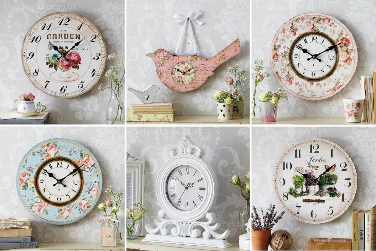 accesorios para decoración shabby chic