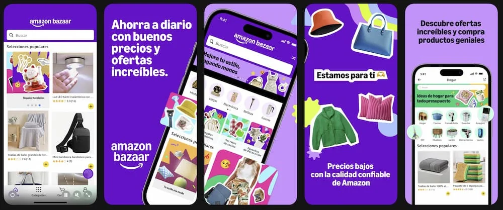 Mejores ofertas en Amazon Bazaar Mejores ofertas en Amazon Bazaar