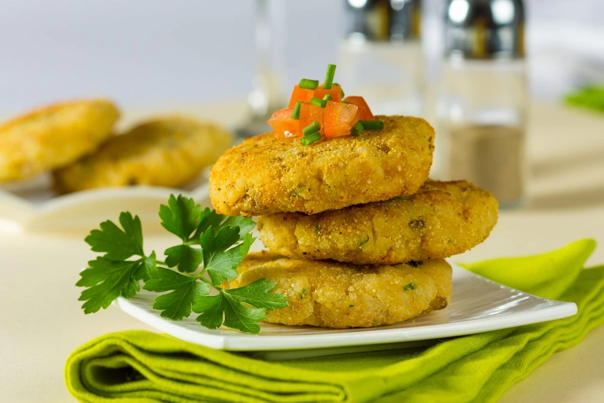 hamburguesas de garbanzos