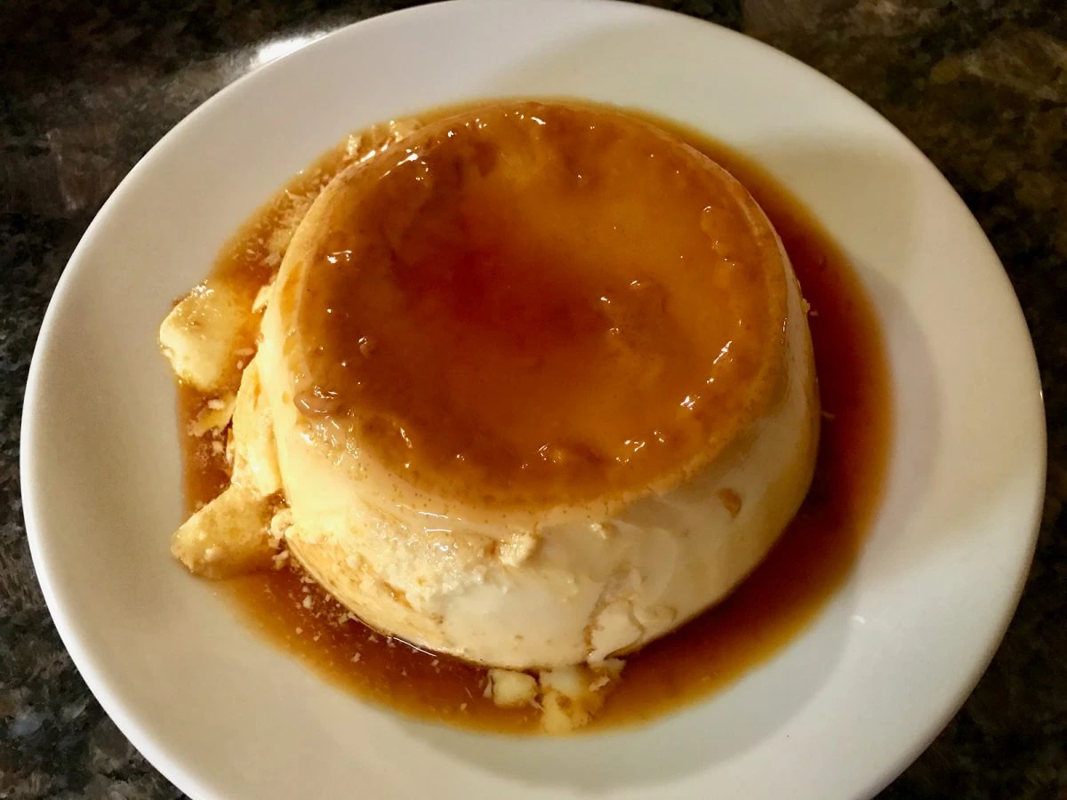 flan de huevo