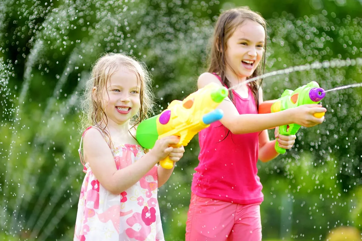 Juegos de agua para niños