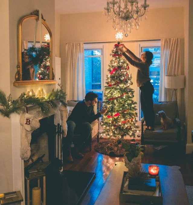 armar el arbolito de navidad